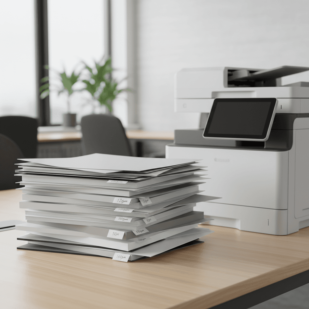 Paper GSM & Finishes Guide for Office Photocopying in Pakistan