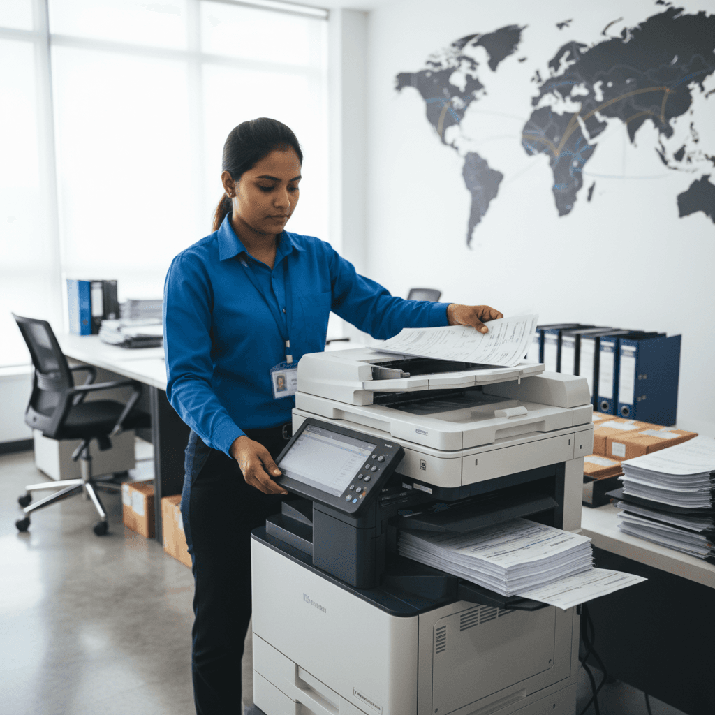 Logistics & Courier Companies: Daily Photocopier Uses in Pakistan
