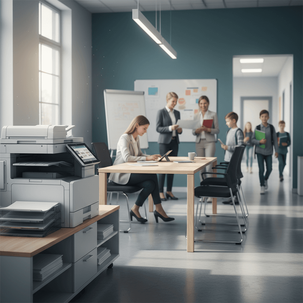 School Printing Case Study: Efficiency Boost with New Copiers