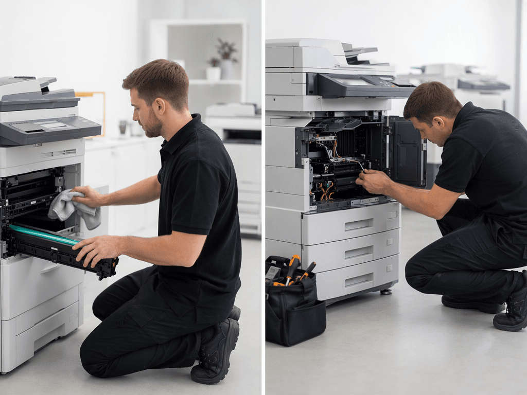 Photocopier Service vs. Maintenance: Understanding the Key Differences